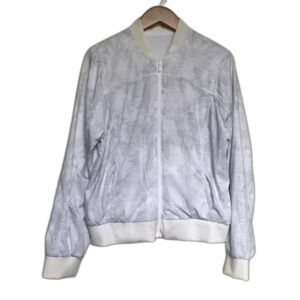 Lululemon Reversible Bomb Around Zip-Up Jacket Size 10 Athletic Workout